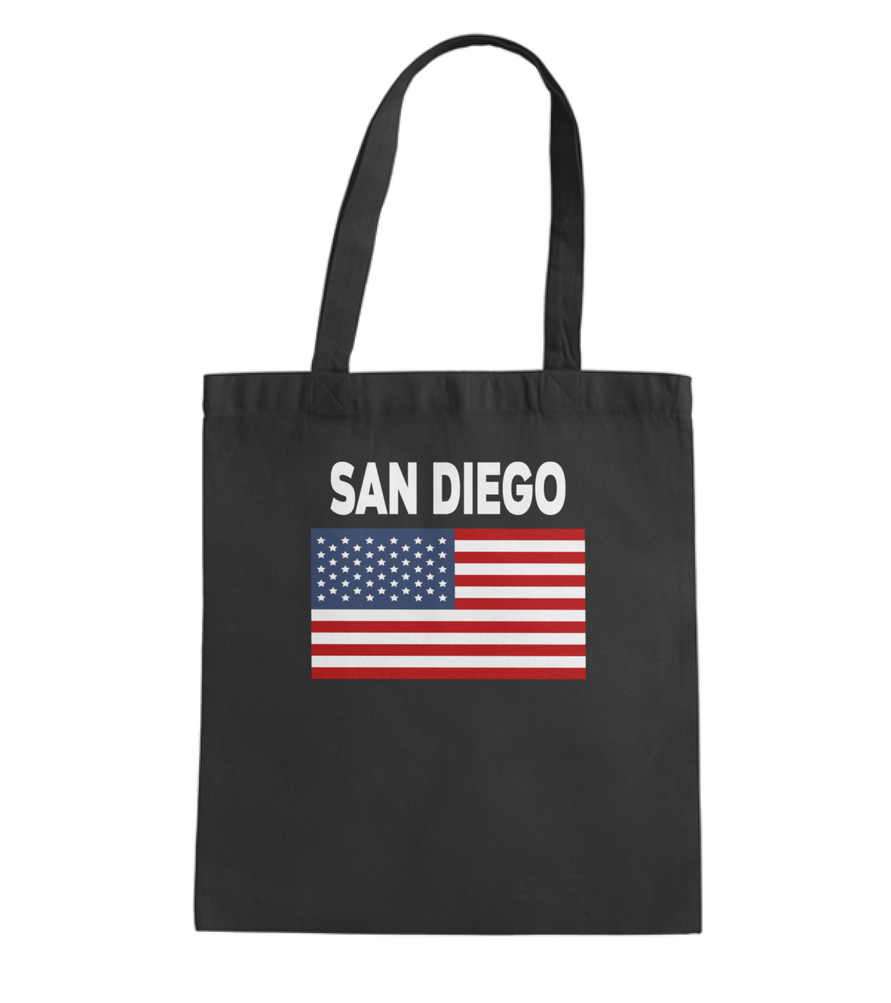 America Flag Basic San Diego Tote Bag
