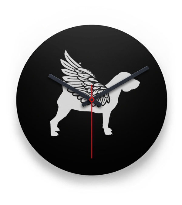 Beagle Dog Clock Beagle Dog Clock