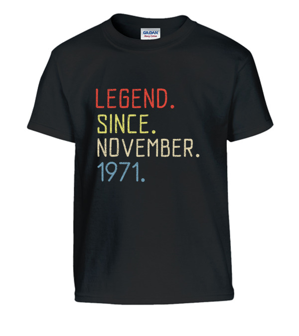 Birthday November 1971 Kids T-Shirt Birthday November 1971 Kids T-Shirt