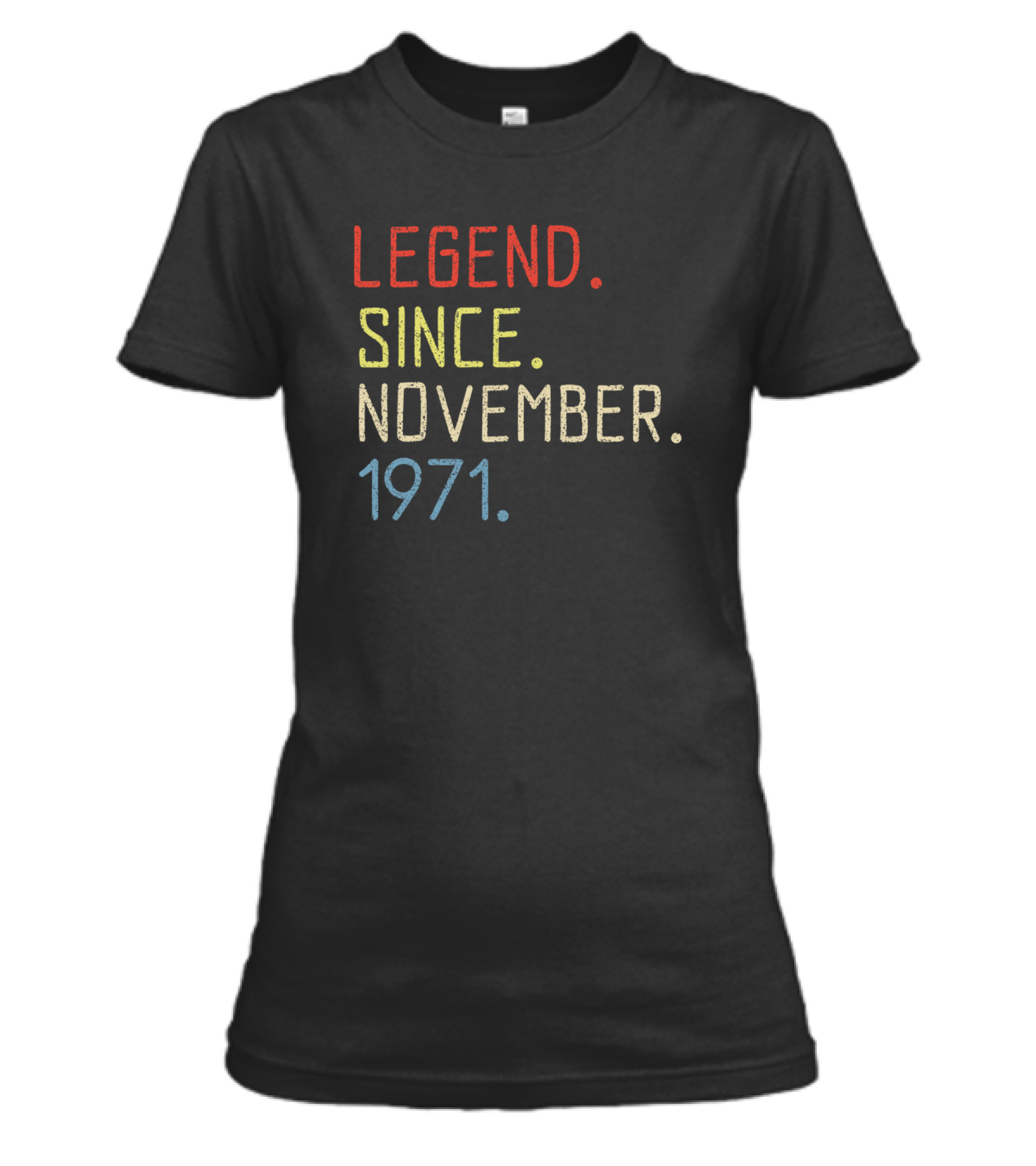 Birthday November 1971 Womens T-Shirt