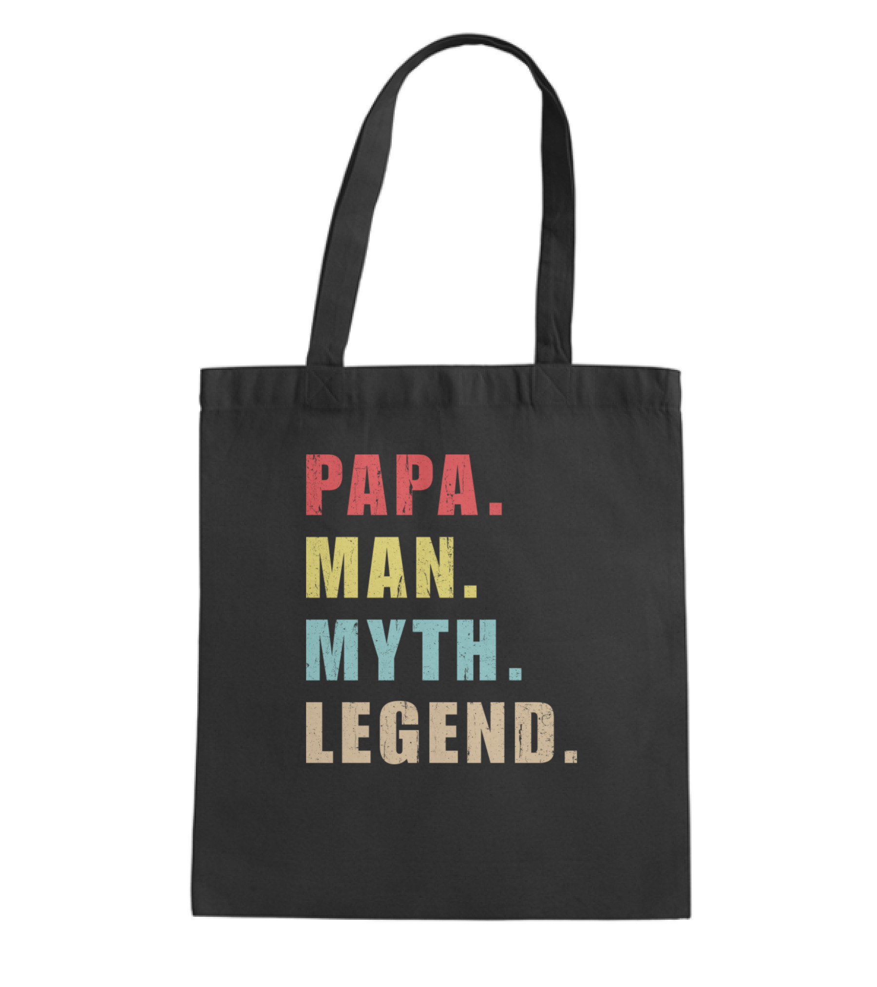 Papa Man Myth Legend Tote Bag