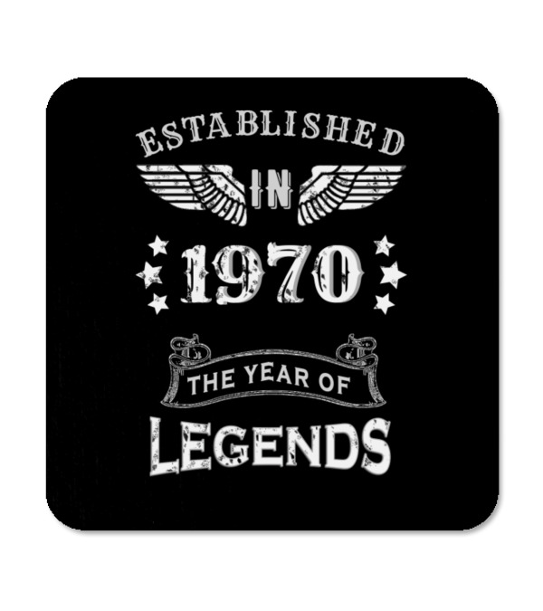 Quarantine Birthday Born In 1970 Coaster Quarantine Birthday Born In 1970 Coaster