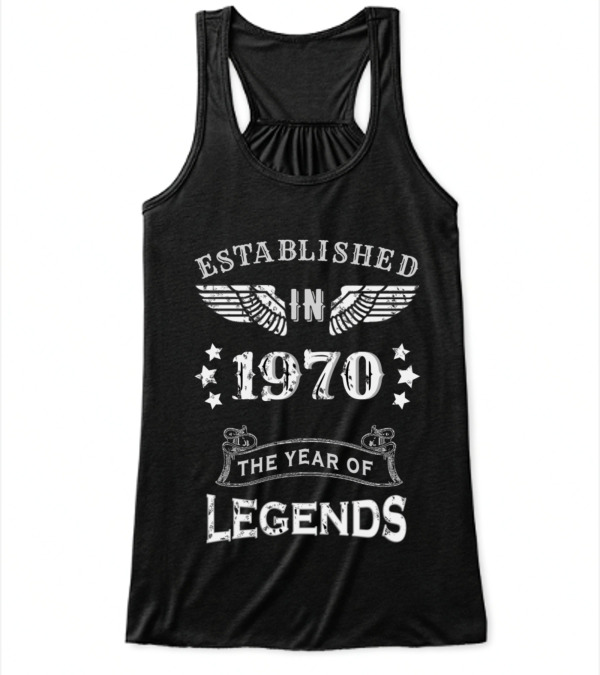 Quarantine Birthday Born In 1970 Flowy Tank Top Quarantine Birthday Born In 1970 Flowy Tank Top