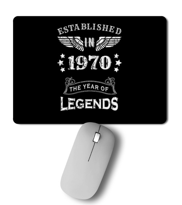 Quarantine Birthday Born In 1970 Mousepad Quarantine Birthday Born In 1970 Mousepad