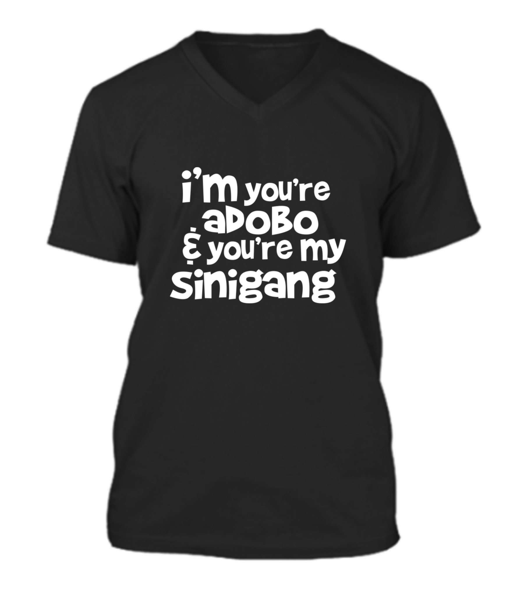 Youre My Lumpia To My Pancit V-Neck Unisex T-Shirt