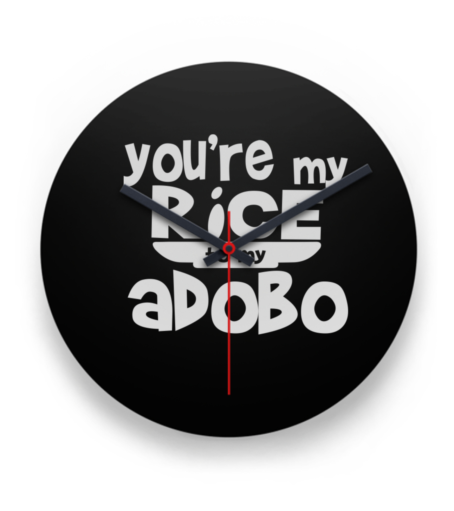 Youre My Rice To My Adobo Clock 